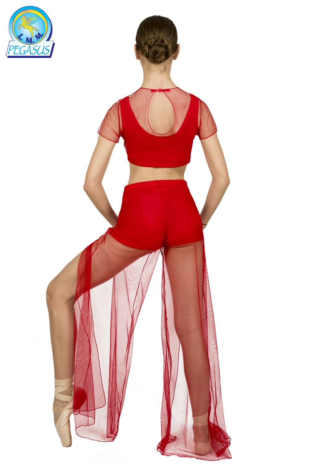 COMPLETO MODERN ROSSO DONNA